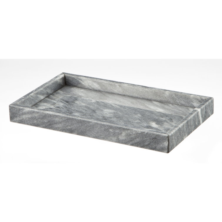 Fleur De Lis Living Rosado Marble Bathroom Accessory Tray & Reviews